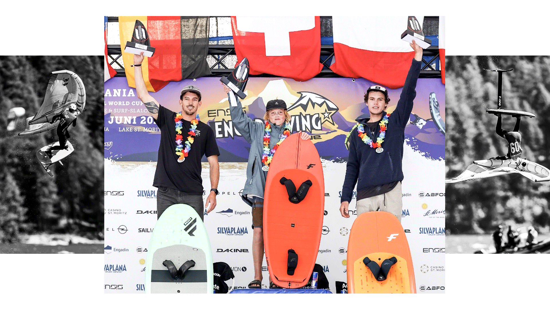 Surf-Freestyle podium 2022 Silvaplana