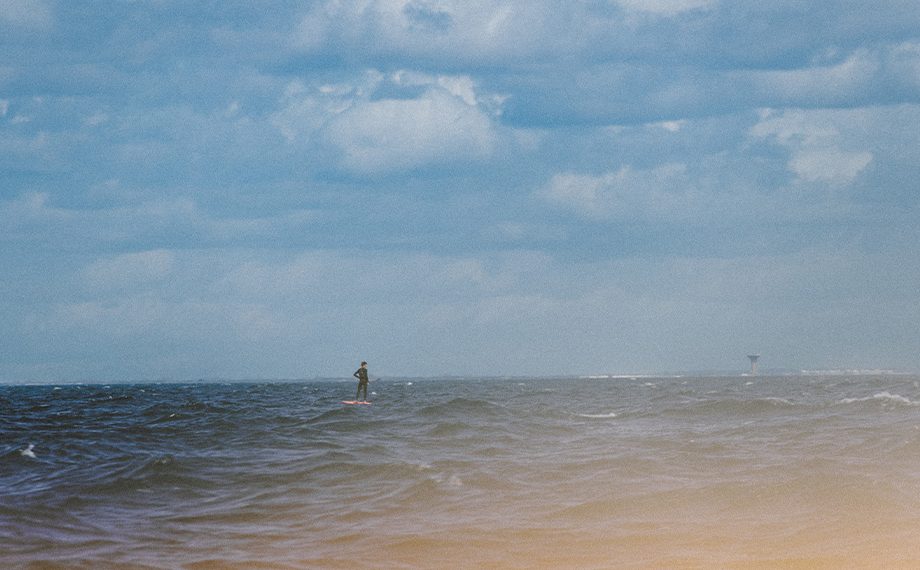 Jules Chollet's 200km downwinder in 9 hours